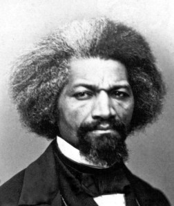 Frederick Douglass (1818-1895) This picture was taken around 1863.