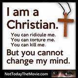 I am a Christian