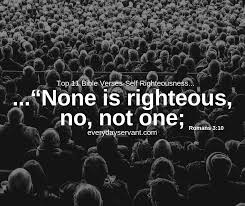 Self-righteousness 1