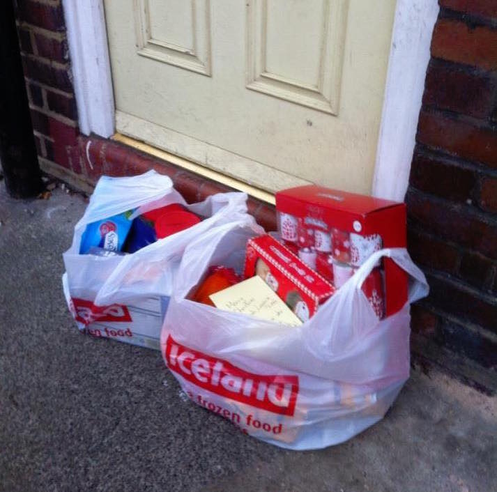 Christmas at the Door (cropped)